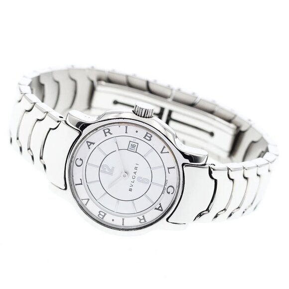 BVLGARI Solo tempo ST29S Date white Dial Quartz Ladies Watch main image 12